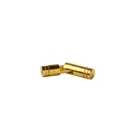 Zawias cylindryczny do szkatułki fi5x25mm złoty