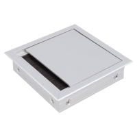 Przepust kablowy FORRO 100x100x24mm aluminium anoda