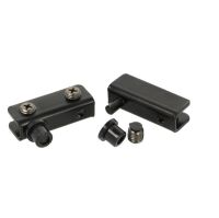 Zawias osiowy do szkła SISO 11.561 4-5mm czarny PARA