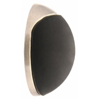 Odbojnik ścienny SOG 20x8mm stal/czarny 2szt