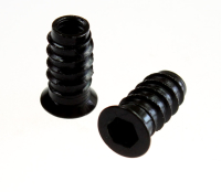 TWIST Mufa prawa fi10x1/4x20mm czarna 