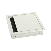 Przepust kablowy FORRO 120x120x24mm aluminium anoda