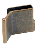Uchwyt drzwi szklanych SISO D-120 6mm brązowy