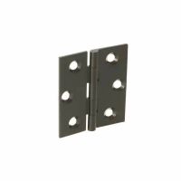 Zawias pasowy 40x35x1,4mm z mosiądzu czarny mat