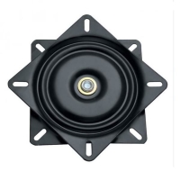 Obrotnica metal 151x151mm podwójna czarna