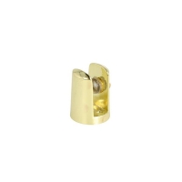 Wspornik szkła CYLINDRYCZNY 4-6mm złoty 