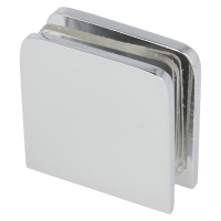 Łącznik ściana/szkło HAM 90st chrom