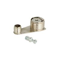 Złącze meblowe Eccentric nikiel kołek fi10mm