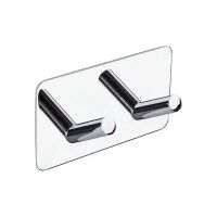 Wieszak meblowy PISA SS304 podwójny czarny