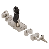 Zamek baskwilowy trzypunktowy SISO X922 fi19x22mm jeden numer klucza D20 HCK