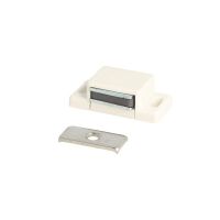 Zatrzask magnetyczny 4kg biały z płytką