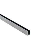 Profil U 12mm szczotkowany 2,4m
