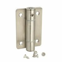 Zawias do kabiny toaletowej WC SISO ze sprężyną samodomykający SS304 90x56x2mm