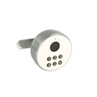 Zamek szyfrowy elektroniczny na odcisk palca PHIL fi19x30mm biały