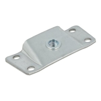 Łącznik nogi 15 stopni, M10, 100x47mm, nakrętka nitowana