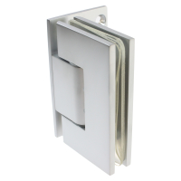 Kabina Zawias TEX 90 ściana/szkło L aluminium