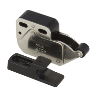 Zatrzask meblowy sprężynowy MINI LATCH czarny EU