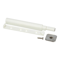 Odbojnik meblowy SISO SLIM Push To Open magnetyczny biały