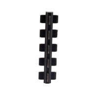 Łącznik przegrody szuflady 3-stronny 90mm, szary