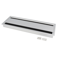 Przepust alu TWIN 320x110x25mm/dwustronny