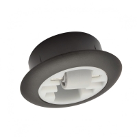 Mini rolka wpuszczana obrotowa fi15mm miękka TPR otwór fi40mm