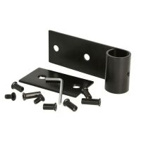 Mocowanie rura/płyta fi19mm SS304 czarne