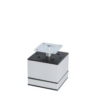 Noga meblowa NIKO 60x60x50mm aluminium