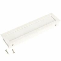 Przepust kablowy LIMBO 181x46x21,8mm aluminium biały