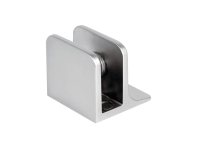 Wspornik półki szklanej SQUARE X-STRONG 4-8mm aluminium